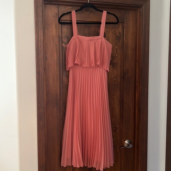 ASOS Dresses & Skirts - ASOS pink midi dress, size 4